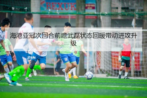 海港亚冠次回合前瞻武磊状态回暖带动进攻升级（STARSPORTS）